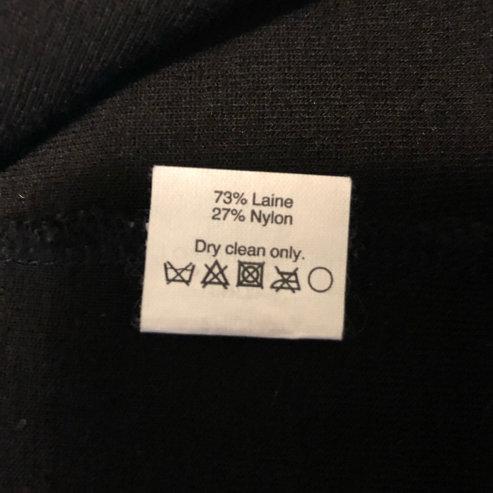 J. Crew Black Wool Dress (0) - Picture 9 of 9